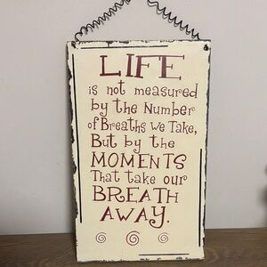 Inspirational Wall Art with Quote